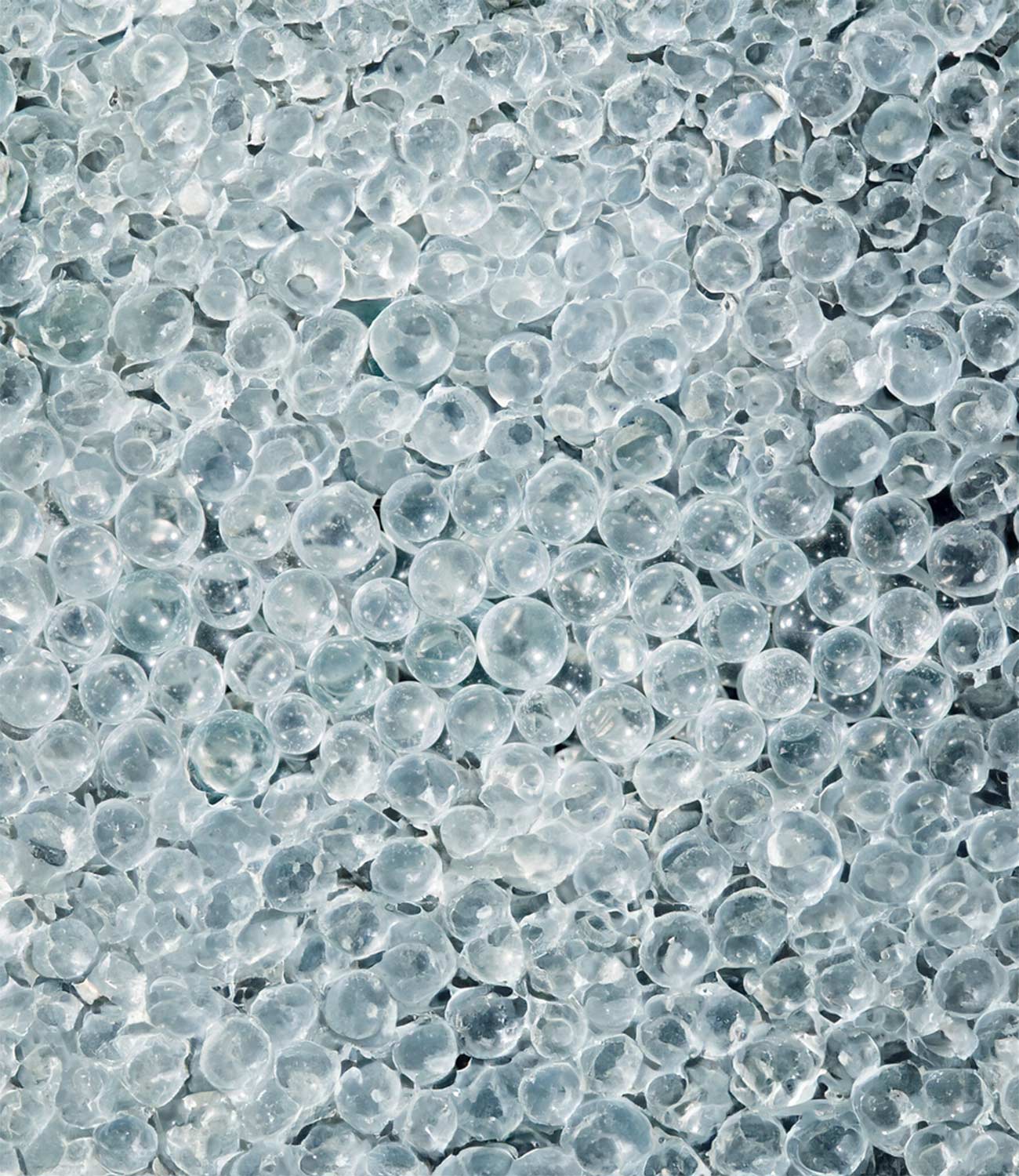 glass bead abrasive cleaning